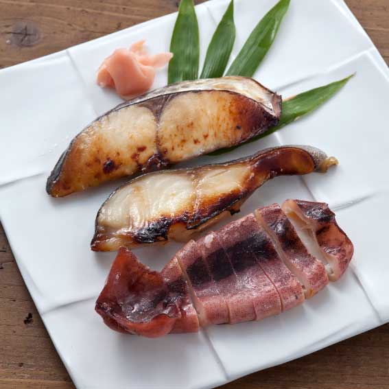 【送料込】魚介味噌粕漬と冬のおつけものお詰合せ＜FT-1＞