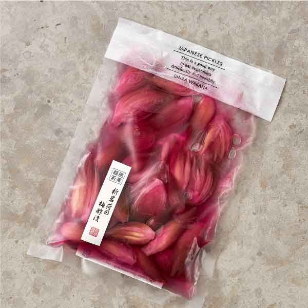 新茗荷の梅酢漬