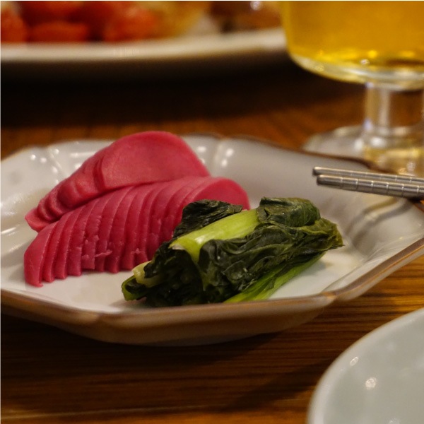 新生姜しそ梅酢漬