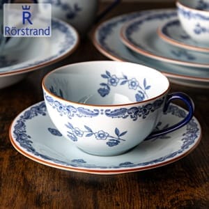 �߸˸¤� �����륹�ȥ��� Rorstrand �����ƥ���ǥ��� �ƥ������åס��������� ���� ���� �̲� 1011711 & 1011712 Ostindia Tea Cup & Saucer ������ ��