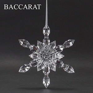 �Х��� Baccarat �٤�Ƥ����� ���ꥹ�ޥ� �����ʥ��� �Υ��� ���Ρ��ե졼�� ����С� NOEL SNOWFLAKE 2812403 ���ꥹ���� ���饹 ����ƥꥢ �ǥ��졼����� ������ ��