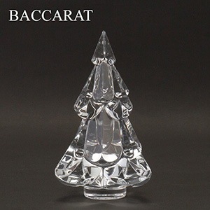 �Х��� Baccarat ��ʪ �٤�Ƥ����� ���ꥹ�ޥ� �����ʥ��� �Υ��� �ĥ꡼ ���ꥢ NOEL SNOWY FIR 2812247 CLEAR ���ꥹ���� ���饹 ����ƥꥢ �ǥ��졼����� ������ ��