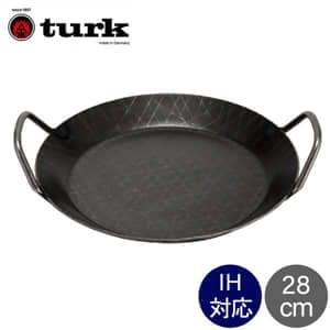 ターク Turk 鉄製 サービングパン ロースト用 28cm 鍛造 2グリップ