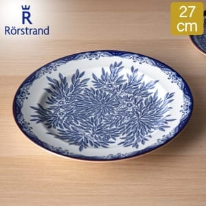 �����륹�ȥ��� Rorstrand �����ƥ���ǥ��� �ե����ꥹ �ץ졼�� 27cm �� ���� ���� 1012351 Ostindia Floris Plate Flat �绮 �̲� ���������ǥ� ������