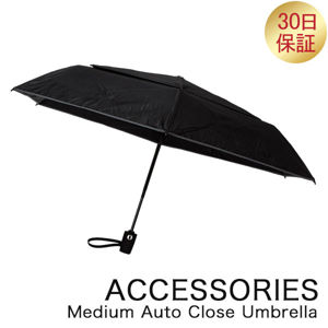 ȥ Tumi ޤꤿ߻ ư ߥǥࡦȥ֥ 14415D ֥å Medium Auto Close Umbrella Black ޤ  󥿥å 