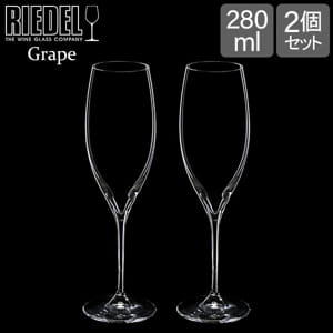�꡼�ǥ� Riedel �����ѥ󥰥饹 2�ĥ��å� ���졼�ס��꡼�ǥ� �����ѡ��˥� 6404/28 GRAPE CHAMPAGNE GLASS �ڥ� ���饹 �磻�� �����ѥ� �ץ쥼��� ������ ��