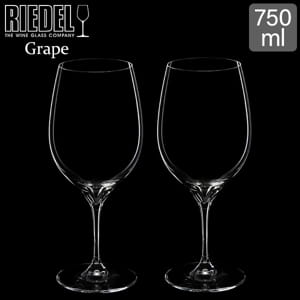 �꡼�ǥ� Riedel �磻�󥰥饹 2�ĥ��å� ���졼�ס��꡼�ǥ� ���٥�͡����� 6404/0 GRAPE CABERNET/MERLOT �ڥ� ���饹 �磻�� �֥磻�� �ץ쥼��� ������ ��