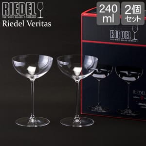 �꡼�ǥ� Riedel �����꥿�� �����ס��⥹�����ȡ��ޥƥ����� ���饹 2�ĥ��å� 6449/09 VERITAS COUPE/COCKTAIL �ڥ� �����ƥ륰�饹 ������ �����ѥ� �磻�� ������ ��