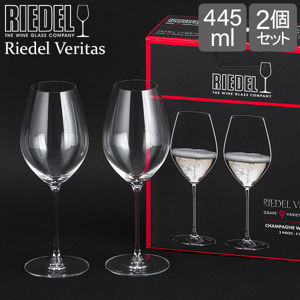�꡼�ǥ� Riedel �磻�󥰥饹 2�ĥ��å� �����꥿�� �����ѡ��˥塦�磻�󡦥��饹 6449/28 VERITAS CHAMPAGNE �ڥ� ���饹 �磻�� �����ѡ��˥� ��磻�� ������ ��
