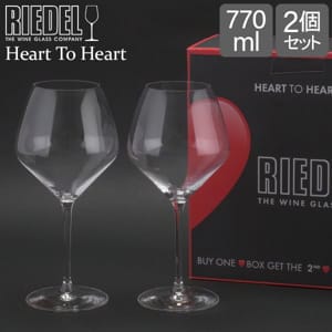 RIEDEL - RIEDEL シャンパングラス SPARKLING HEART クロス付き リーデル・ヴェローチェ> シャンパーニュ・ワイン・グラス(2個入