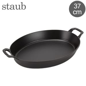 ���ȥ��� Staub �����Х� �����å��֥�ǥ��å��� 37cm 40508-283 / 13003725 �֥�å� FUENTES APILABLES OVALADAS horno Black ���饿�� IH�б� ������ ��