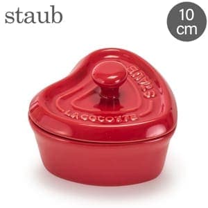 ߸˸¤ ȥ Staub ߥå ߥ˥å ϡ 10cm 40511-092-0 ꡼ Mini Cocotteheart cherry Ǯ ֥