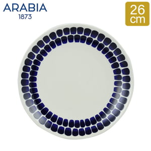 ӥ Arabia  26cm ȥ Хȥ֥롼 Tuokio Plate Cobalt Blue 滮   ̲ ץ쥼 1005552 6411800083829