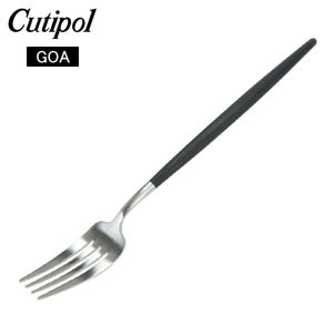 Cutipol クチポール GOA ゴア Dinner fork ディナーフォーク Black