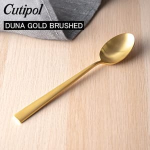 Cutipol ݡ DUNA GOLD BRUSHED ǥʥɥ֥å Table spoon ơ֥륹ס Gold Matt ɥޥå ȥ꡼ ǥʡס 5609881230305 DU05GB  