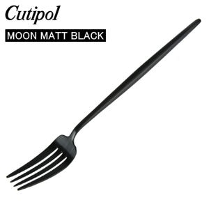 Cutipol �����ݡ��� MOON MATT BLACK �ࡼ��ޥåȥ֥�å� Dinner fork �ǥ��ʡ��ե����� Black �֥�å� ���ȥ�꡼ MO04BLF ������ ��