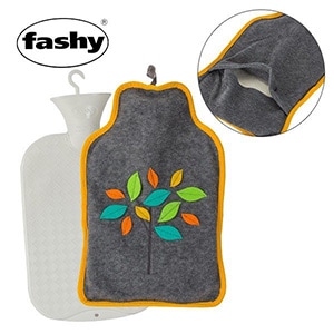 �ե����� �򤿤�� �����󥿡��꡼�� ��˼ ���� �ɴ� ɹ�� ���� �����󥿡��꡼�� 67206 FASHY Hot water bottle 2.0L cover with autumn mot 42179