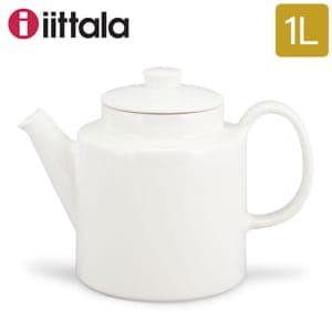 ���å��� �ƥ����ݥå� �ƥ����� 1 L 1000ml �̲��֥��� ���� ���� �ۥ磻�� ����ƥꥢ 18495 iittala Teema Teapot White ������ ��