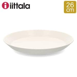 ���å��� �� �ƥ����� 26cm 260mm �̲��֥��� ����ƥꥢ ���� �ǥ����� ��ޯ�� �ۥ磻�� 007244 iittala TEEMA plate ������