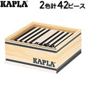 Kapla カプラ魔法の板 カラー クアドラット 42枚入 C42NB 黒/白 Kapla カプラ魔法の板 カラー クアドラット 42枚入 C42NB 黒/白