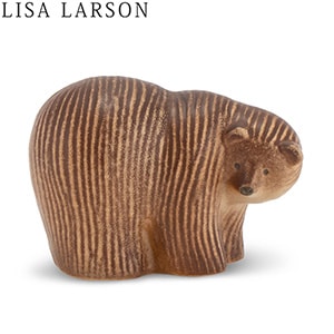 Lisa Larson �ꥵ�顼���� Miniskansen �ߥ˥����󥻥� Small Bear ���� S 1220502 ��ʪ�����֥��� �̲� ��