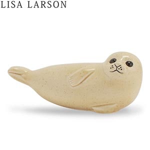 �ꥵ�顼���� ��ʪ �����󥻥� 15 x 5 x 6cm 150 �� 50 �� 60mm ������ �����饷 ���֥��� �̲� �İ��� ����ƥꥢ LisaLarson Skansen Seal ��