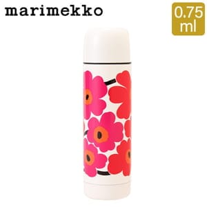 Marimekko �ޥ��å� ���˥å� �����⥹ Unikko Thermos 64429 001 �ۥ磻�ȡߥ�å� �̲� ������ ��