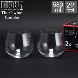 Riedel �꡼�ǥ� �磻�󥰥饹/����֥顼 2�ĥ��å� �����磻�󥿥�֥顼 The O wine Tumbler �����ɥ� Chardonnay 414/97 ������ ��
