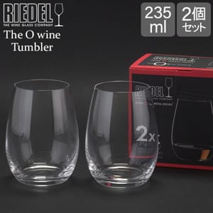 Riedel �꡼�ǥ� The O wine Tumbler ���� ����֥顼 �磻�󡡥��˥�å���2�� ���ꥢ(Ʃ���� 0414/60 �磻�󥰥饹 ������ ��