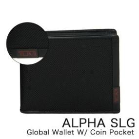 �ȥ��� TUMI ���� ��� ����ޤ���� ���������� ����ե� �������Х륦����å� 019237D �֥�å� ALPHA SLG Global Wallet ��