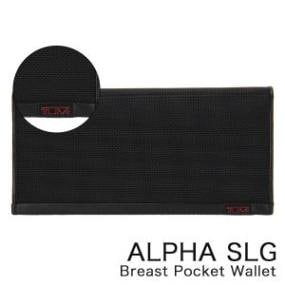 �ȥ��� TUMI Ĺ���� ��� ���� ����ե� �֥쥹�ȥݥ��åȥ�����å� 019243D �֥�å� ALPHA SLG Breast Pocket Wallet Black ��