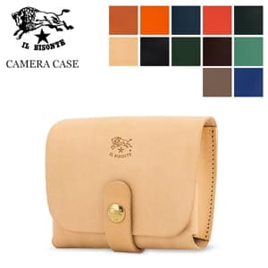 ����ӥ���� Il Bisonte ̾������ �����ɥ����� �쥶�� �ߥ˥ݡ��� C0848 P CAMERA CASE ��� ��ǥ����� �ץ쥼��� ����å���쥹 ��