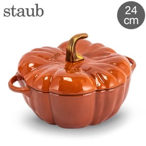 ���ȥ��� �� Staub �ѥ�ץ��󥳥��å� 24cm ξ���� �ۡ������� Pumpkin Cocotte Round ������� �� �ʤ� Ĵ����� ���å������� ��