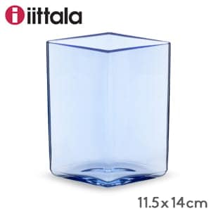 å Iittala 롼 ١ Ruutu Vase  11.514cm 1025682  Aqua ƥꥢ 饹 ̲ ե ץ   