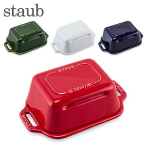 ストウブ Staub バターディッシュ バターケース 蓋付き セラミック