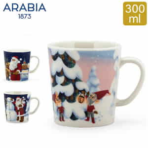 ߸˸¤ ӥ Arabia ޥå 300mL 󥿥 ޥ  ̲ ե ҡå Santa Claus Mug å £ʪ ץ쥼 ե 