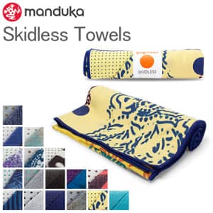 ޥɥ Manduka 襬饰 襬 åɥ쥹 Skidless Towels 襬 ۥåȥ襬 ޥåȥ 24C014030 MIDNIGHT ȥå 