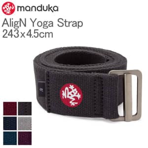 ޥɥ Manduka 襬 ȥå 2434.5cm ץåץ  AligN Yoga Strap 8' 413018 Props ݡ Х 襬 ٥