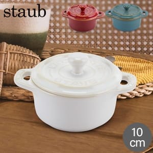 ȥ Staub ߥ˥å 饦 10cm Mini Cocotte Round å ߥå Ĵ 