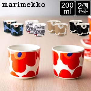 �߸˸¤� �ޥ��å� Marimekko ��ƥޥ� �ڥ� ��ü�ʤ� 200mL 2�ĥ��å� ���˥å� �����륤�������ȥ� �������� �����ҡ����å� �̲� ���å��� ��