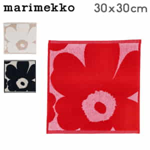 在庫限り マリメッコ Marimekko ミニタオル ハンドタオル ウニッコ