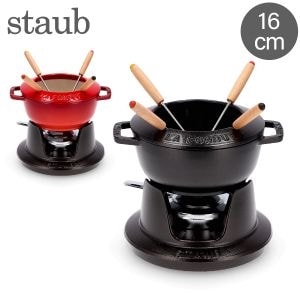 ȥ Staub եǥ奻å 16cm 40511-97 NEW SET FONDUE PEQUENO   祳 եǥ Ϳ ѡƥ  
