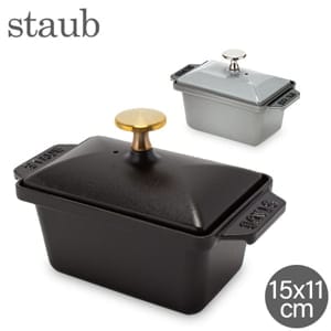 ���ȥ��� Staub �ϡ��եƥ꡼�� 15��11cm �� �ƥ꡼�̷� �ۡ����� �ݲ� ���� �ǥ����� ������� Small Rectangular Terrine ��