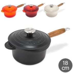 �롦���롼�� �륯�롼�� Le Creuset �Ҽ��� �������ѥ� 18cm ���դ� �ۡ����� �� Casseruola Manico Lungo ������� ���å��� ��