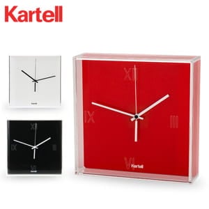����ƥ� Kartell ���� �ƥ��å����å� ������ �ݤ����� �֤����� ������� ����ƥꥢ 1900 Tic Tac Clock (Matte) ��