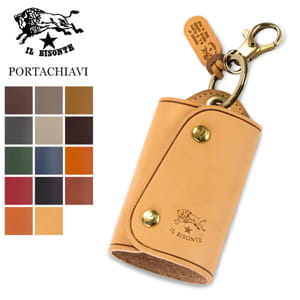 Il Bisonte ������� �쥶�� �����ۥ���� C0847 P PORTACHIAVI �� ��