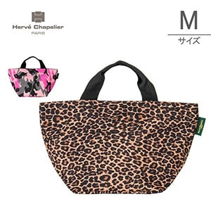 ٥ץꥨ Хå ʥ ȡM ȡȥХå ǥ ե 1027F Herve Chapelier Printed Nylon Medium tote, square base, inside pocket 