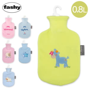 湯たんぽ ファシー FASHY スモール フリース カバー ドイツ製 0.8L