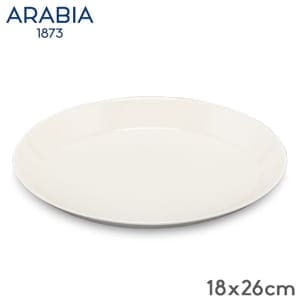 ӥ Arabia  1826cm  ץ졼 Х ۥ磻 Koko Plate Oval White ʱ߻  ̲ 1005767 6411800120142