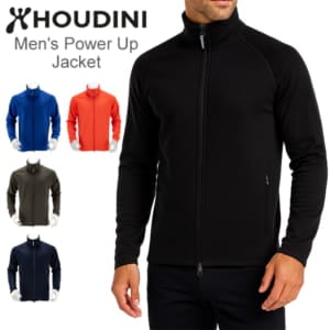 �ա��ǥ��� Houdini �ե꡼�� �ѥ���㥱�å� M's Power Up Jacket 225974 �ե꡼�����㥱�å� �Ȥ��� ��� �忴�� ��